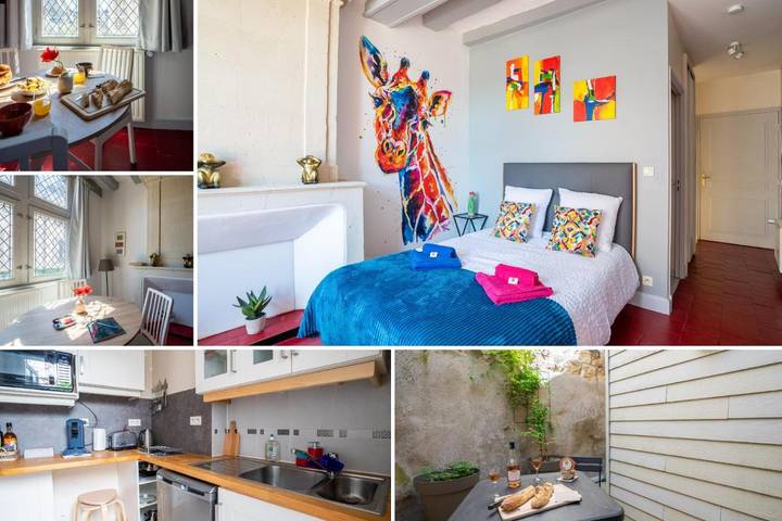 Gîte pour 2 personnes, avec terrasse dans Donjon de Montrichard - 4