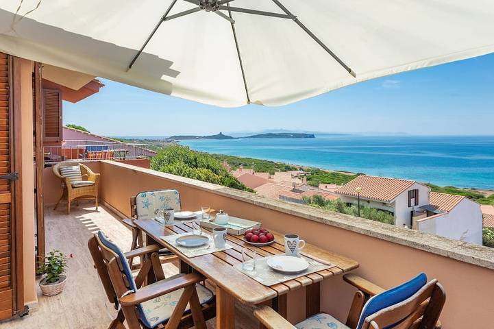 Appartement de vacances pour 4 personnes, avec Balcon à Funtana Meiga