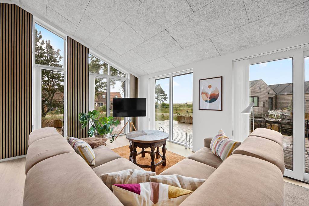 Ferienhaus in Havneby, Rømø – mit Außenwhirlpool und Aktivitätsraum in Sønderstrand, Tagholm