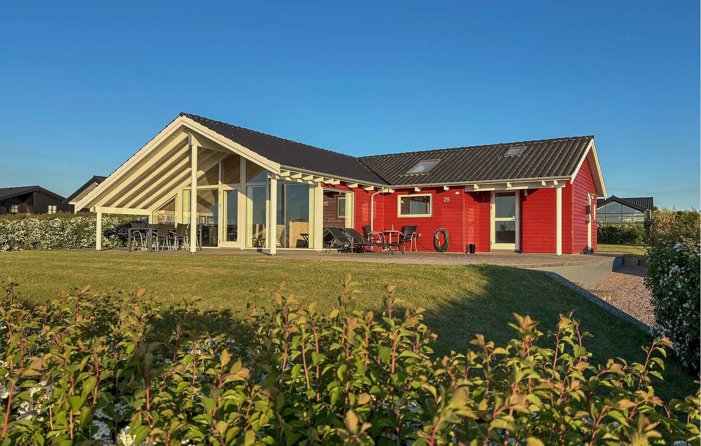 Ferienhaus für 6 Personen mit Terrasse in Hesseløje, Fåborg