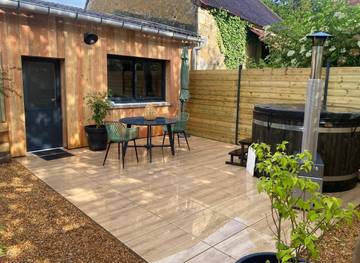 Gîte pour 2 personnes, avec jardin et jacuzzi, animaux acceptés à Bellême