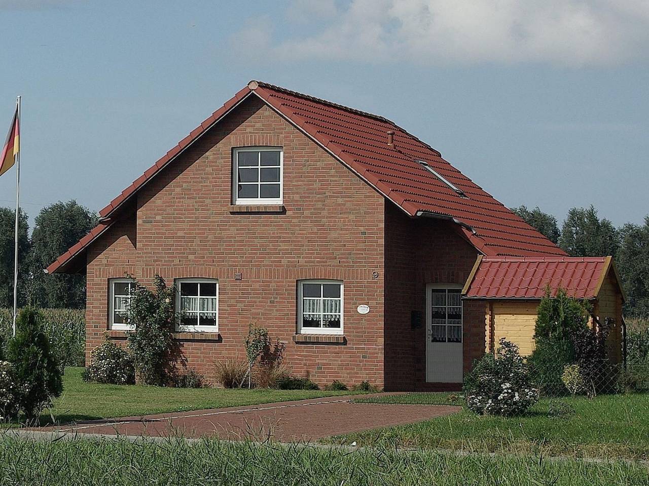 In Grimersum mit Schöner Terrasse in Grimersum, Krummhörn