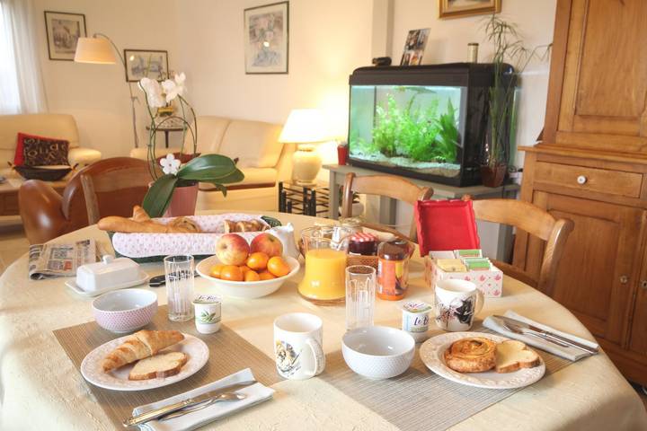 Chambre d’hôte pour 2 personnes, avec Terrasse et Jardin à Saint-Aubin-le-Cauf