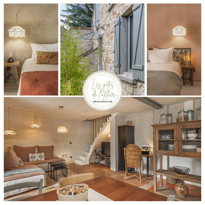 Gîte pour 4 personnes, avec terrasse à Saint-Martin-en-Bière