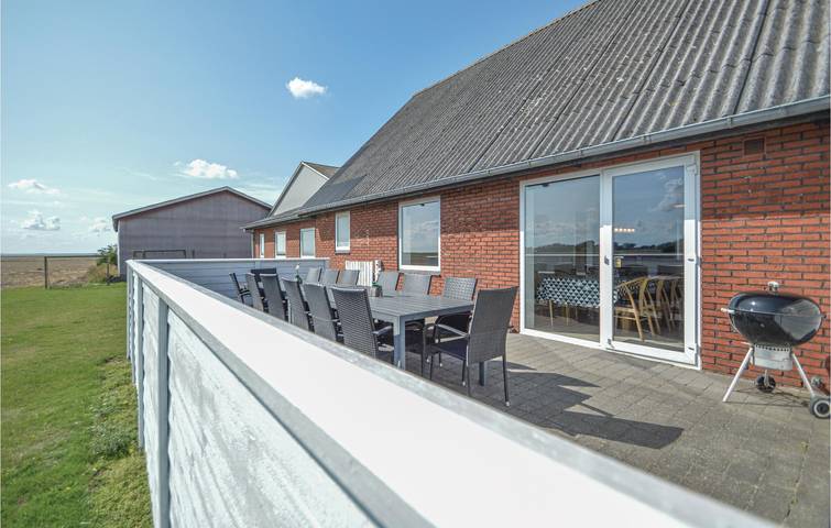 Casa de vacaciones para 12 personas con terraza in Región de Tønder
