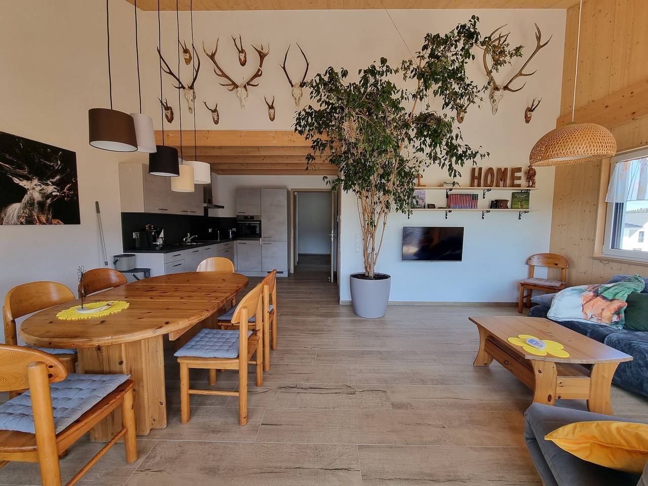 Ganze Wohnung, Ferienwohnung "Hubertus" mit Balkon und Wlan in Dietingen, Mittlerer Schwarzwald