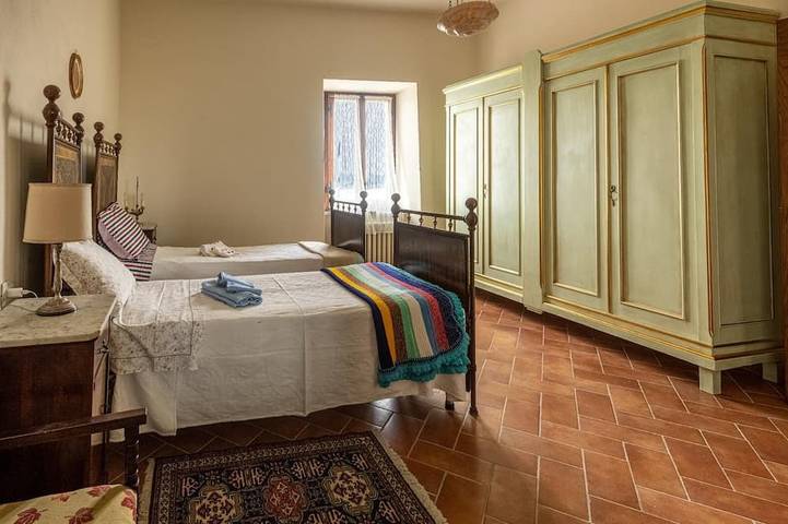La casa in piazza in Panicale, Lago Trasimeno