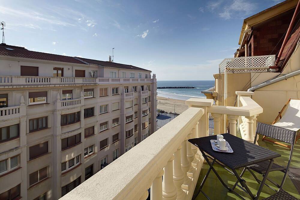 Apartamento entero, Jai Alai Beach in Zurriola (San Sebastian), San Sebastián