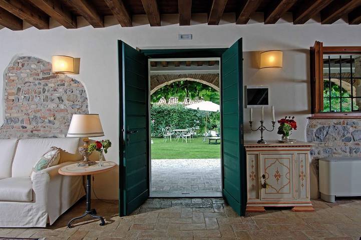 V.Großzügiges Haus im Schloss mit Garten, nahe Meer, zwischen Triest und Venedig in Strassoldo, Cervignano del Friuli