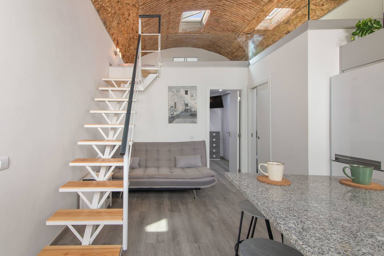 Estudio entero, Estudio 'Vault Ceiling Ii' con Wi-Fi y aire acondicionado in Olhão, Ria Formosa