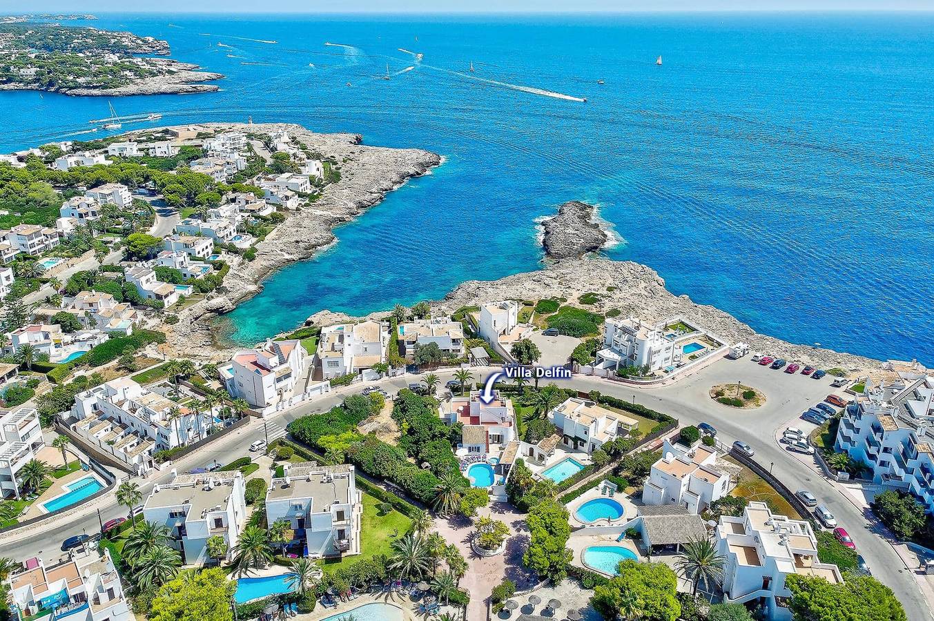 Villa für 8 Personen mit Garten in Cala d'Or, Santanyí