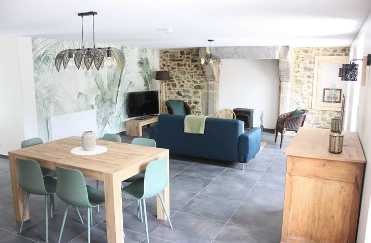 Gîte pour 6 personnes, avec terrasse et jardin à Quettehou - 4