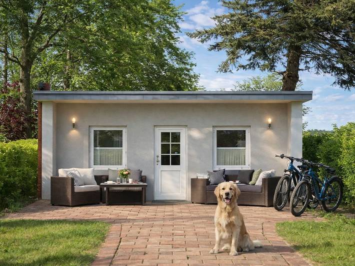 Ferienhaus für 3 Personen, mit Terrasse und Garten, kinderfreundlich in Lalendorf