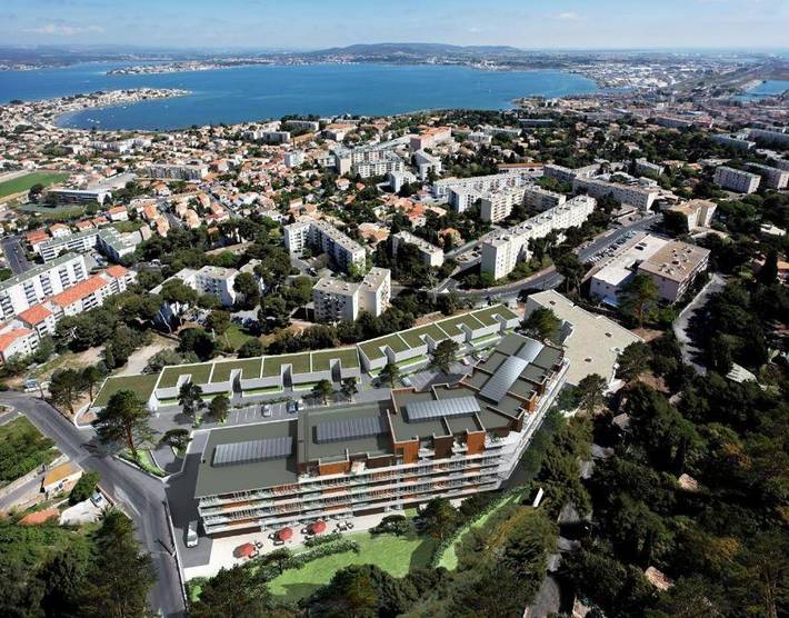 Appart’hôtel pour 2 personnes, avec piscine et terrasse