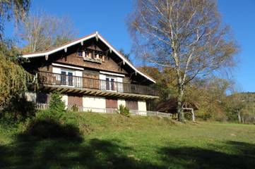 Gîte pour 6 personnes, avec jardin et vue, animaux acceptés à Fraize