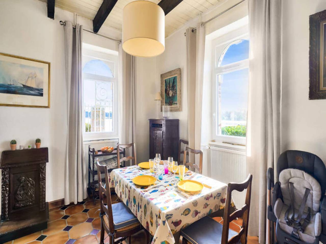 Entire apartment, House on Queffen Island with Garden Bbq in Côte de Cornouaille