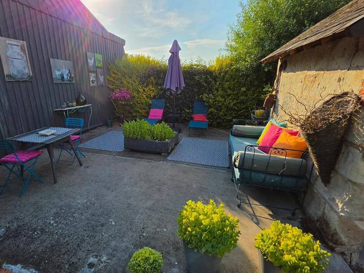 Location de vacances pour 2 personnes, avec Terrasse et Vue à La Ménitré - 3