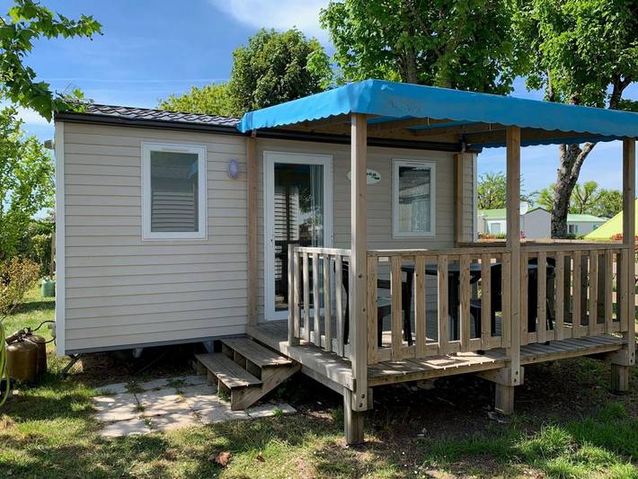 Mobil home pour 2 personnes, avec Terrasse et Piscine à Arvert