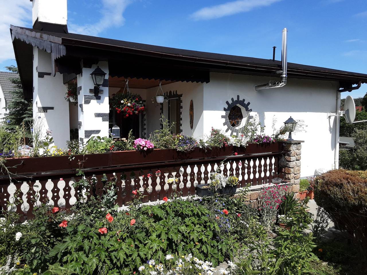 Maison de vacances 'Werner' avec terrasse et Wi-Fi in Région De Falkenstein