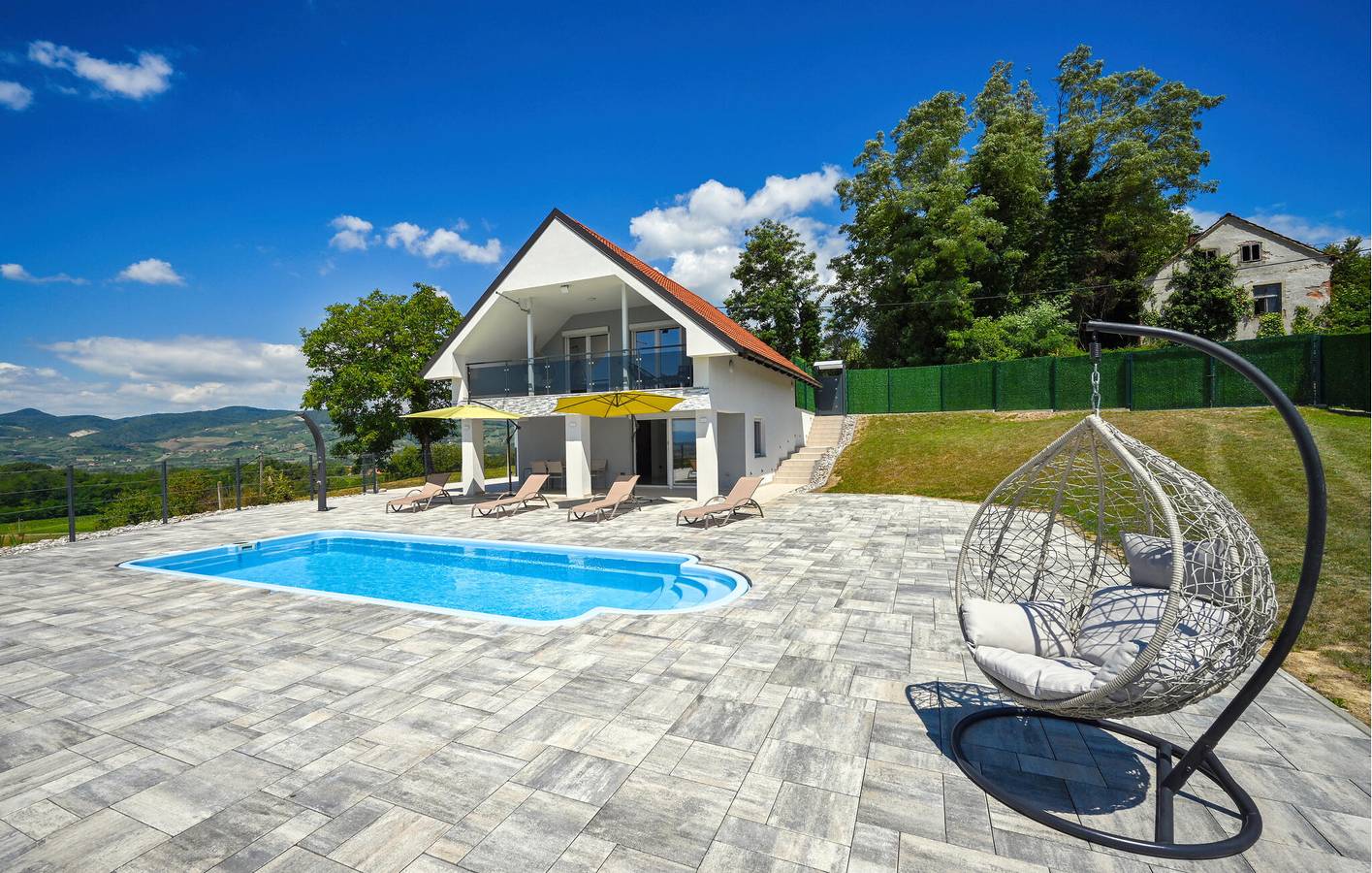 Gezellig appartement met 2 slaapkamers, zwembad, wifi en toegang tot de rivier in Općina Kraljevec na Sutli, Krapina-Zagorje