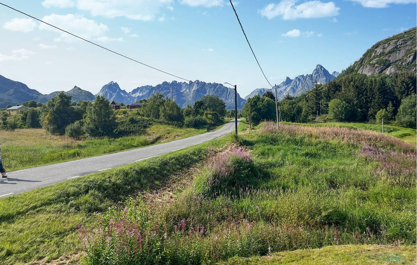Maison de vacances pour 7 personnes avec terrasse in Vågan