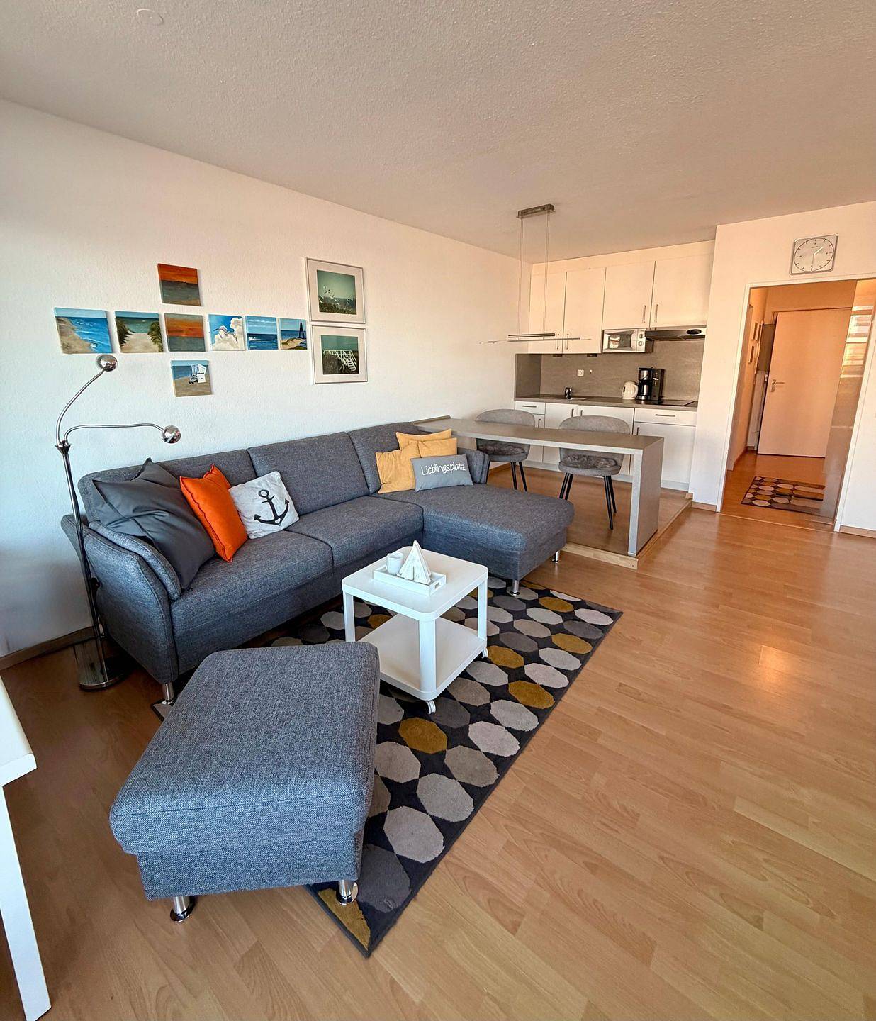 Ganze Wohnung, Ferienwohnung mit Balkon und Meerblick in Cuxhaven-Duhnen in Duhnen, Cuxhaven