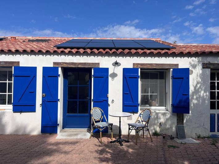 Maison de vacances pour 3 personnes, avec jardin