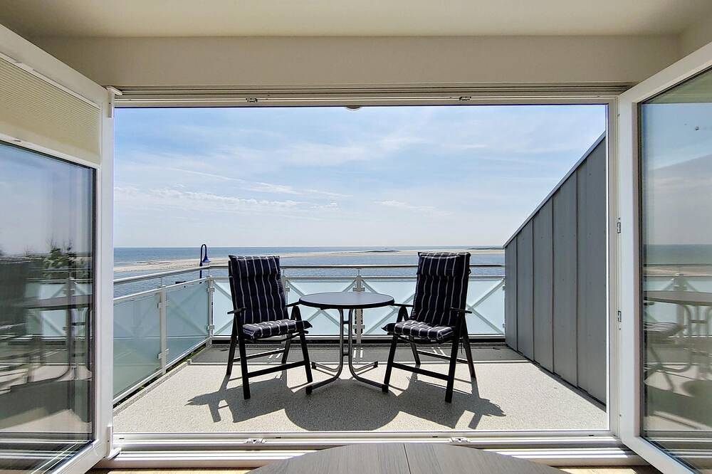 Ganze Wohnung, Haus Ran Ferienwohnung Ran 2 mit Balkon nahe dem Meer in Wittdün auf Amrum in Wittdün, Amrum