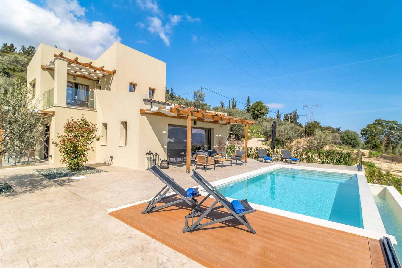 Villa Cielo Azul in Καρυώτες, Ελλάδα