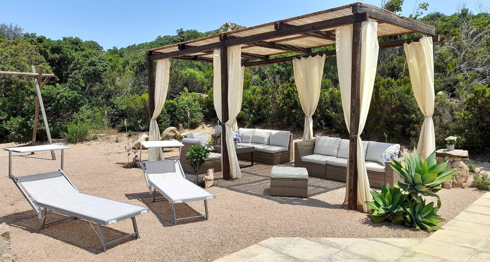 Casa de vacaciones para 5 personas con terraza in Costa Paradiso, Trinità d'Agultu e Vignola