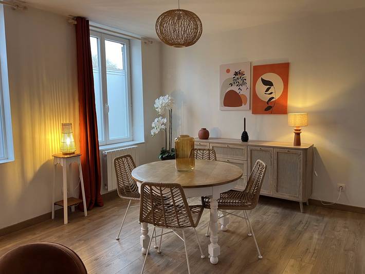 Gîte pour 4 personnes, avec terrasse