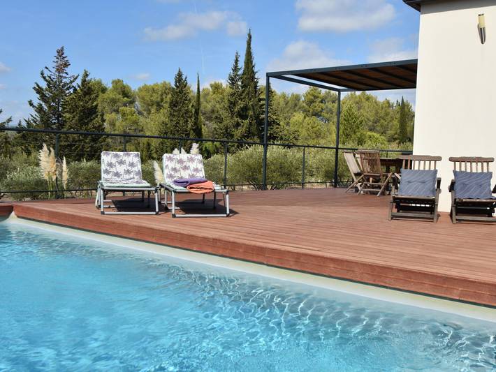 Location de vacances pour 6 personnes, avec piscine, adapté aux familles à Oupia - 2