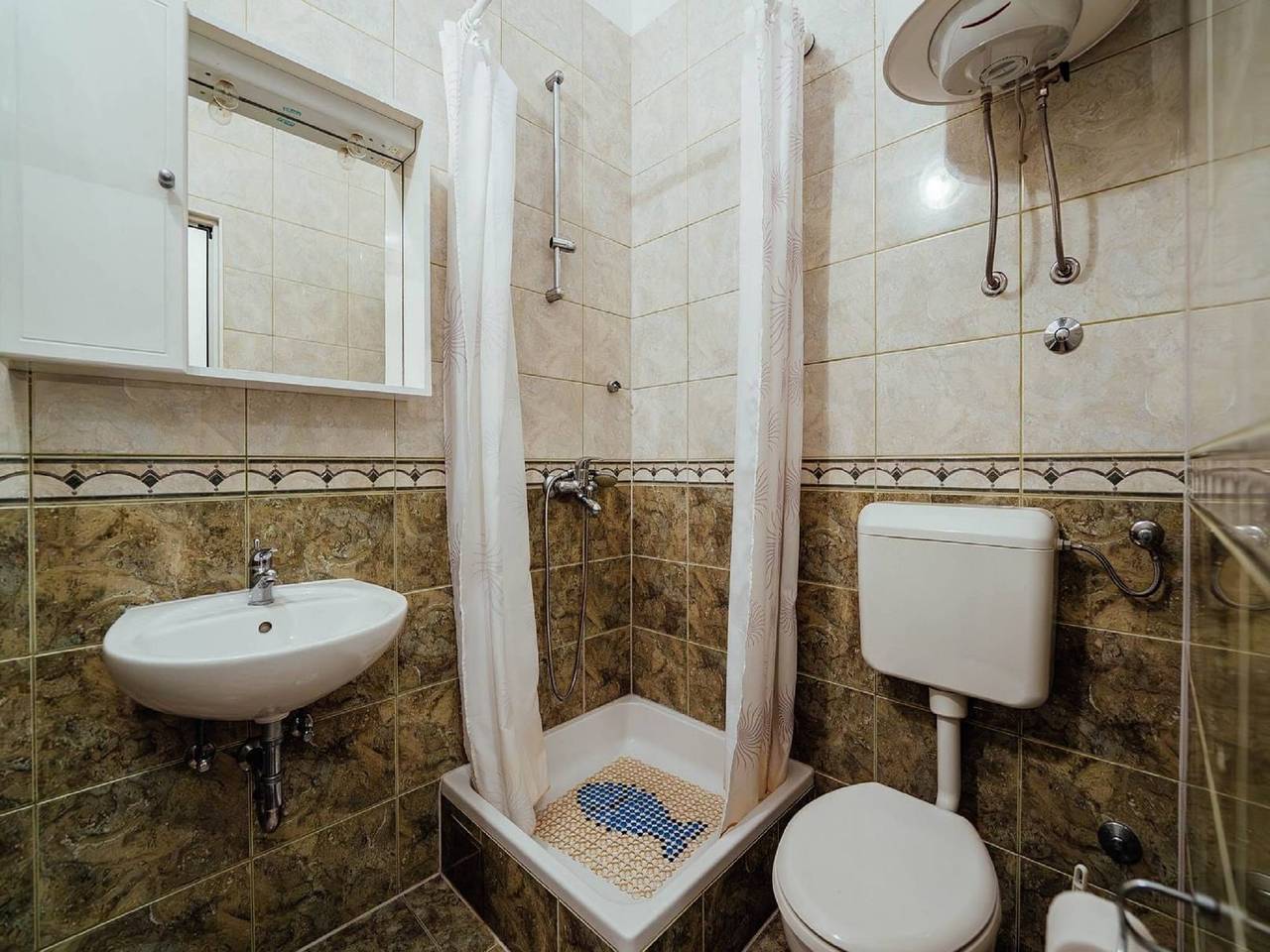 Ganze Wohnung, Apartments Pezo - Studio apartment ( Tina 1 ) in Baska Voda, Makarska Riviera