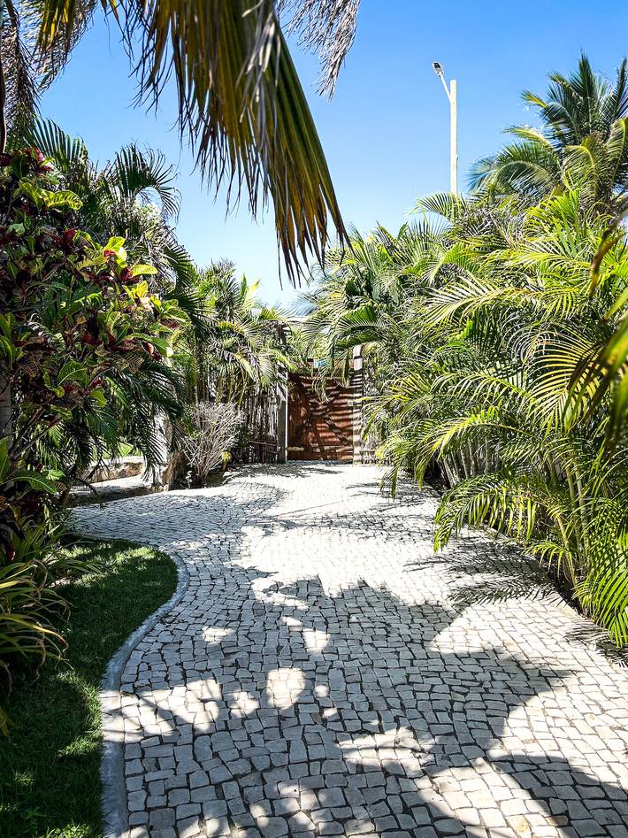 Location de vacances pour 4 personnes, avec vue ainsi que vue sur l’océan et jardin dans Brésil