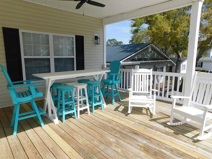 Vacation house for 12 people, with balcony in South Carolina
