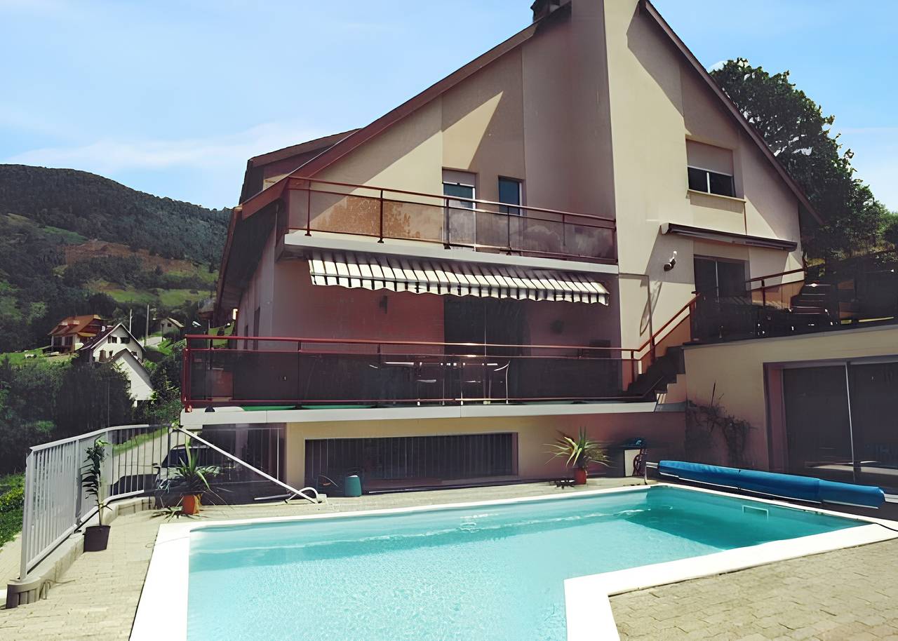 Ganze Wohnung, Bequemes Apartment in Oderen 68 qm mit Gemeinschaftspool in Oderen, Regionaler Naturpark Belchen der Vogesen