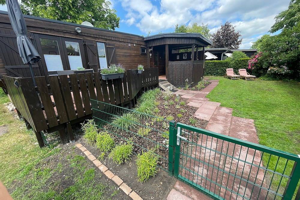 Tinyhouse 'Marla zum Strand' mit privater Terrasse, Garten und Wlan in Thülsfelder Stausee, Garrel