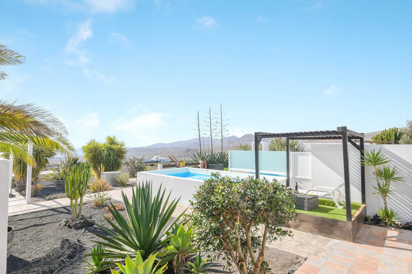 Maison de vacances pour 2 personnes avec jardin in Mácher, Tías