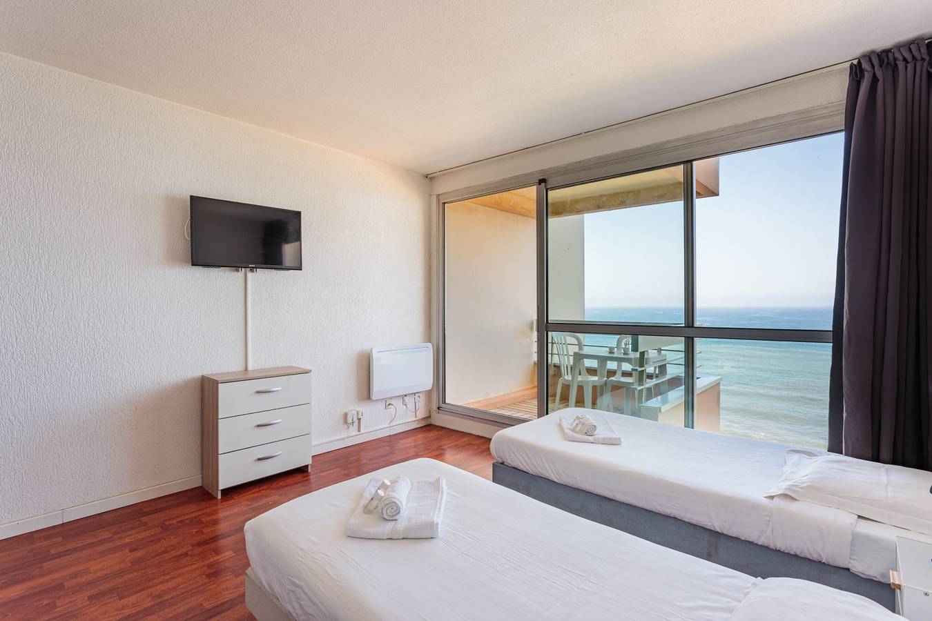 Helt studio, Studio Panorama, vue mer - Welkeys in Biarritz, Bayonneregionen