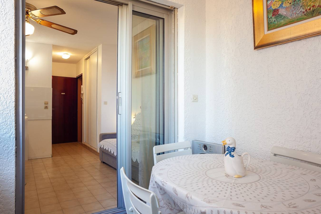 Ganzes Studio, Studio "Nahe den Stränden" mit privater Loggia und Wlan in Le Pradet, Mittelmeerküste (Frankreich)