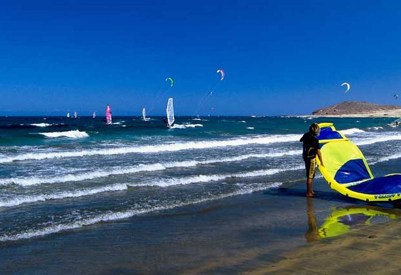 Ganze Wohnung, Ferienunterkunft "El Medano" mit Strandblick in Playa el Médano, Granadilla de Abona