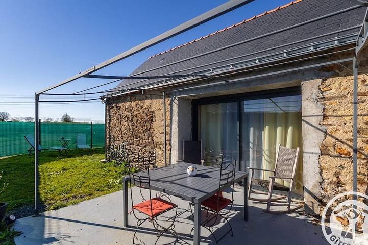 Gîte pour 5 personnes, avec jardin