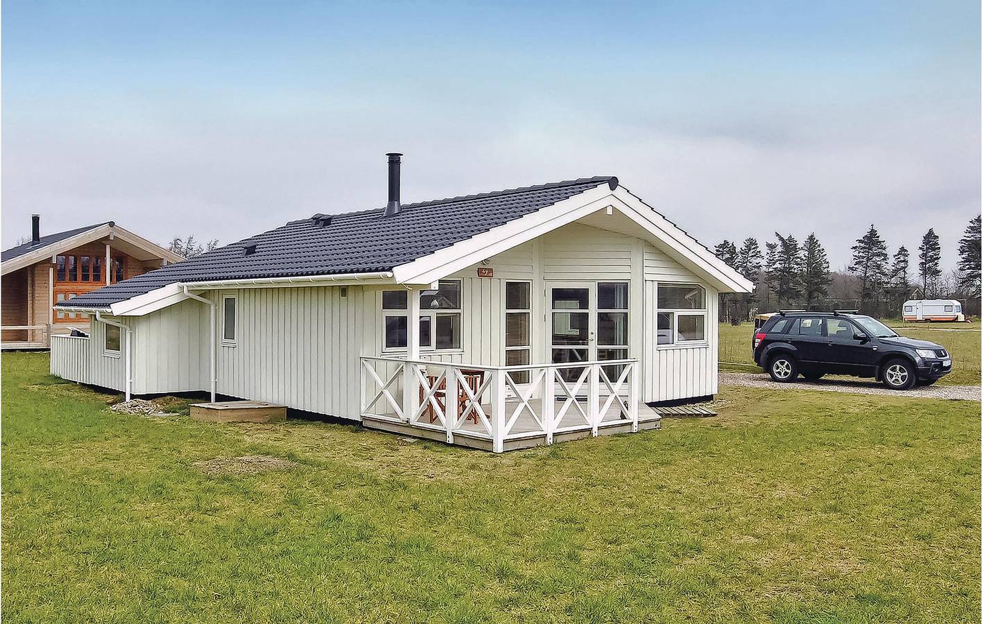 Ferienhaus für 6 Personen mit Terrasse in Hovborg, Vejen