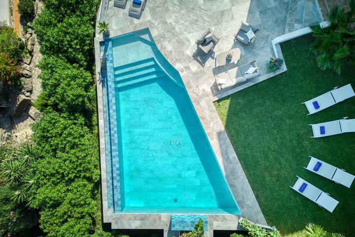 Villa für 8 Personen, mit Garten und Meerblick sowie Pool in Alicante Provinz - 3