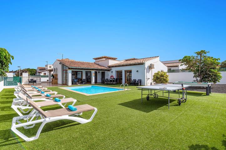 Chalet para 8 personas, con jardín en Parque Natural de Corralejo - 4