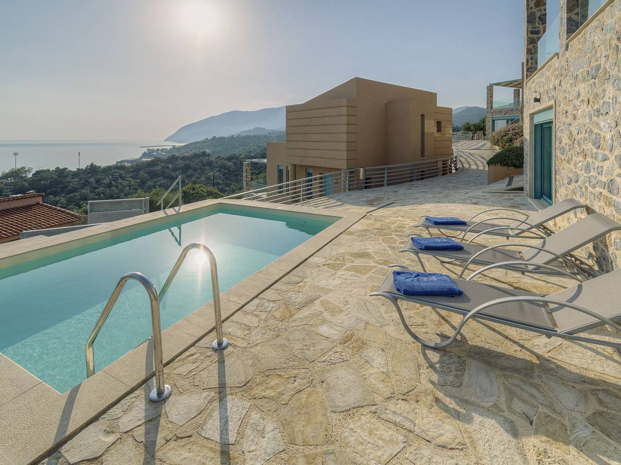 Villa für 6 Personen mit Garten in Lesbos