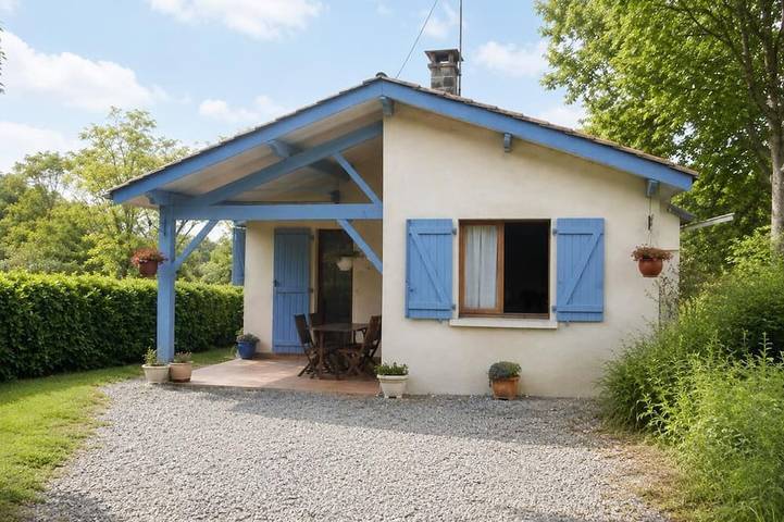 Maison de vacances pour 4 personnes, avec jardin