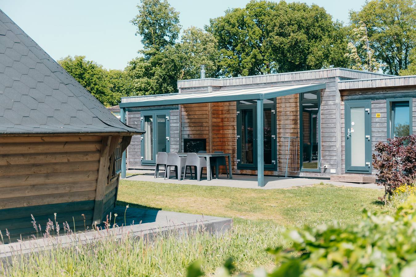 Recreatiepark De Boshoek — Veluwe Villa met grillhuis | 6 personen in Veluwe