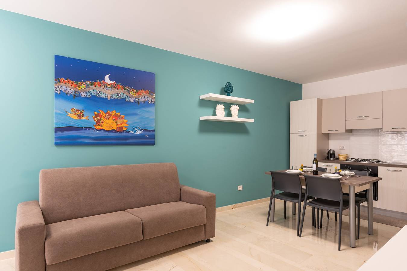 Casa vacanze 'Appartamento A Pigna' con balcone, Wi-Fi e aria condizionata in Balestrate, Provincia di Palermo