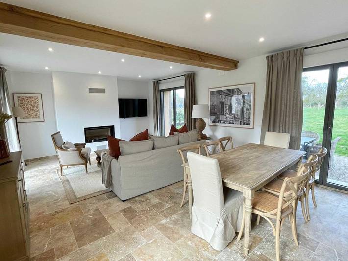Maison de vacances pour 8 personnes, avec Terrasse ainsi que Jardin et Piscine